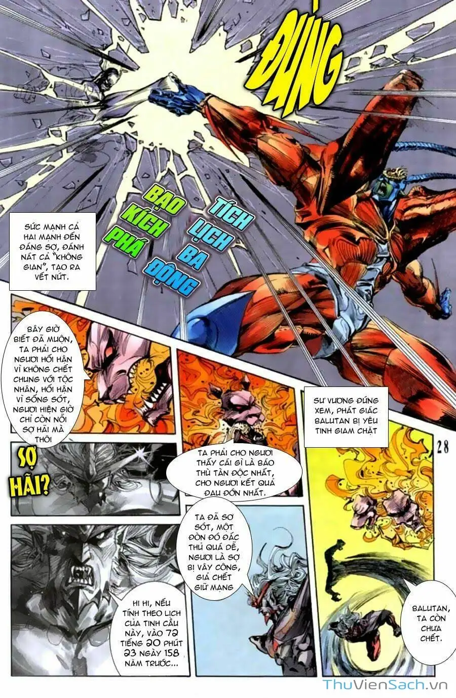 Truyện Tranh Tiểu Ma Thần trang 5