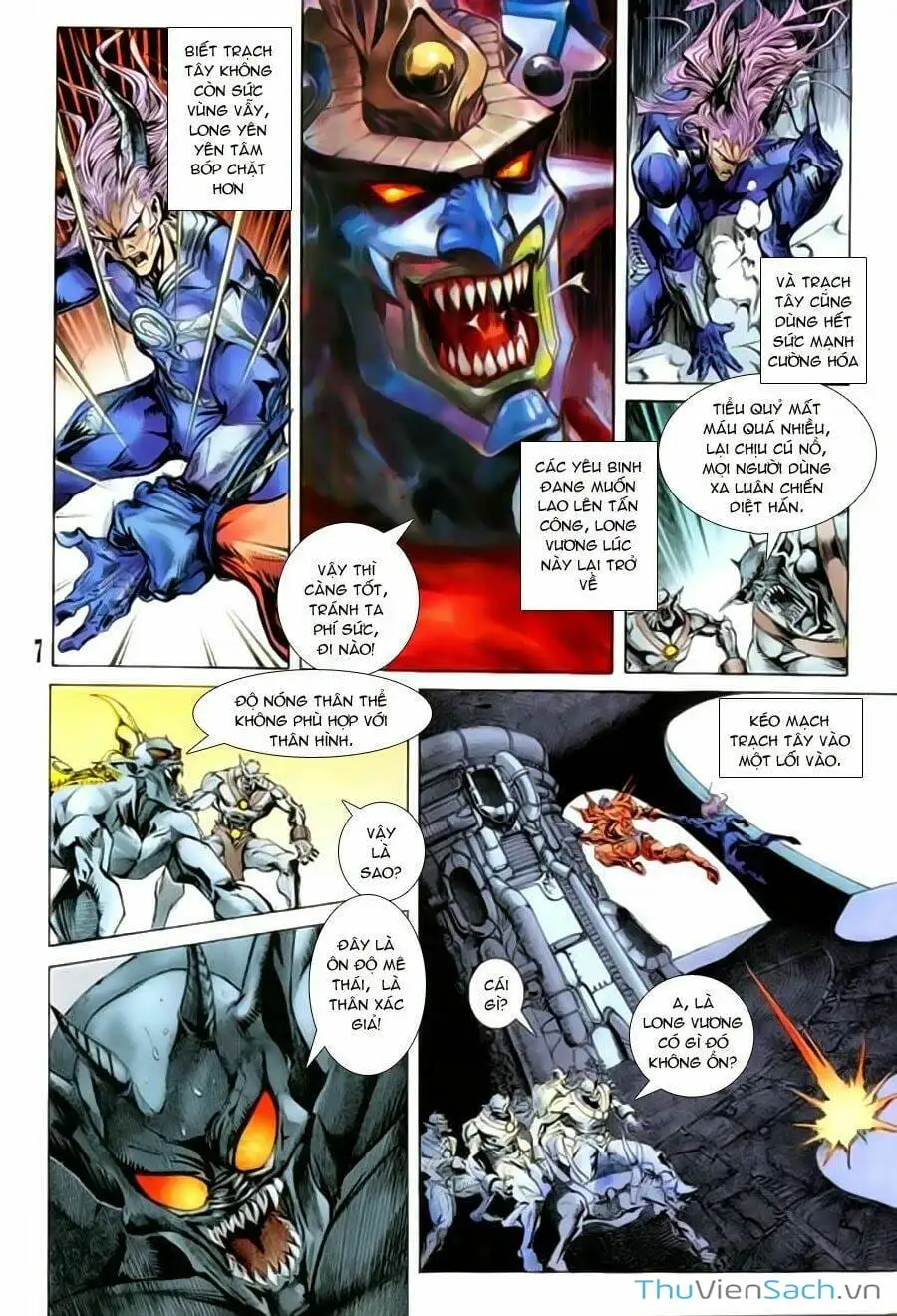 Truyện Tranh Tiểu Ma Thần trang 5