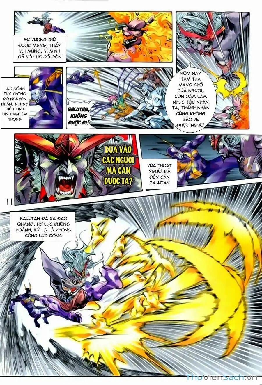 Truyện Tranh Tiểu Ma Thần trang 5