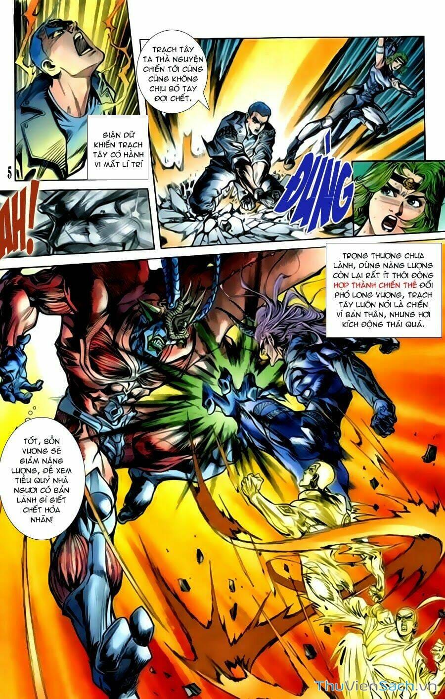 Truyện Tranh Tiểu Ma Thần trang 5