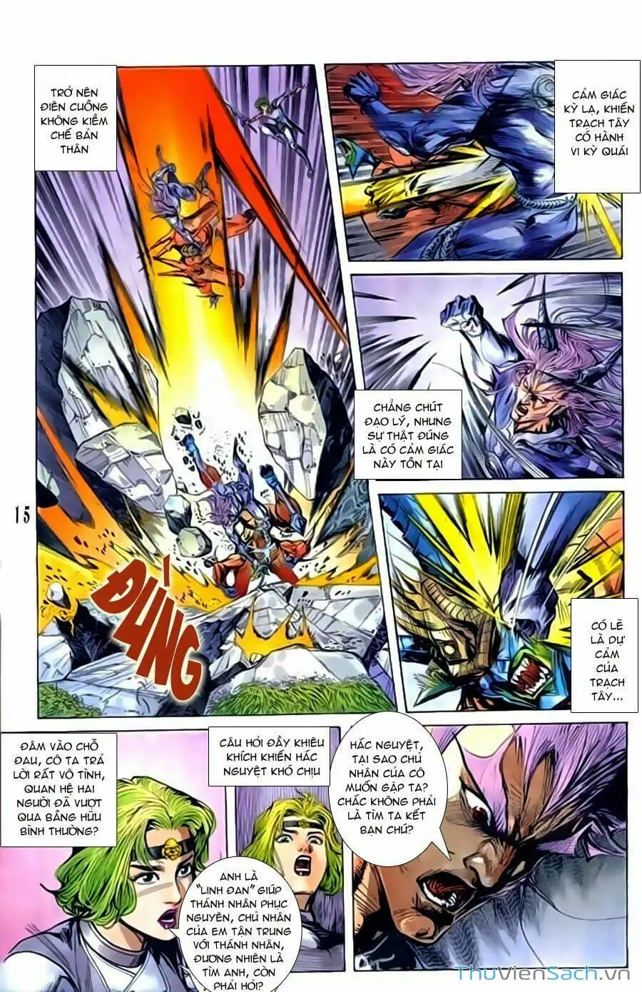 Truyện Tranh Tiểu Ma Thần trang 5