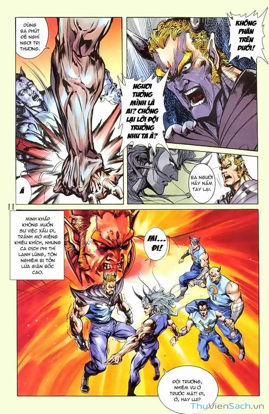 Truyện Tranh Tiểu Ma Thần trang 5