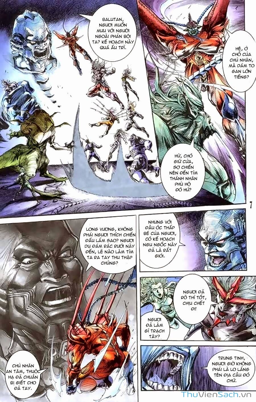 Truyện Tranh Tiểu Ma Thần trang 5