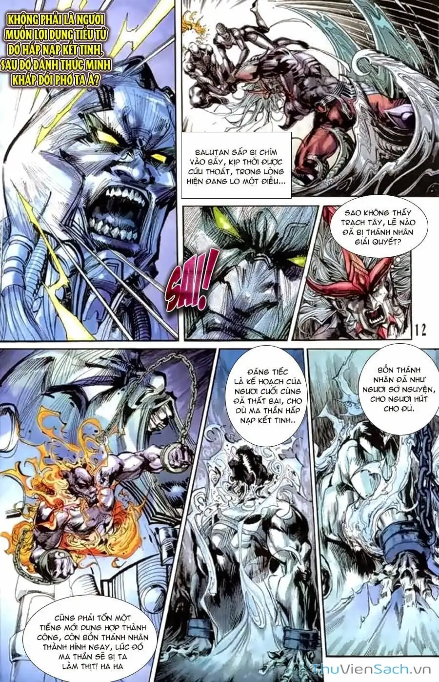 Truyện Tranh Tiểu Ma Thần trang 5