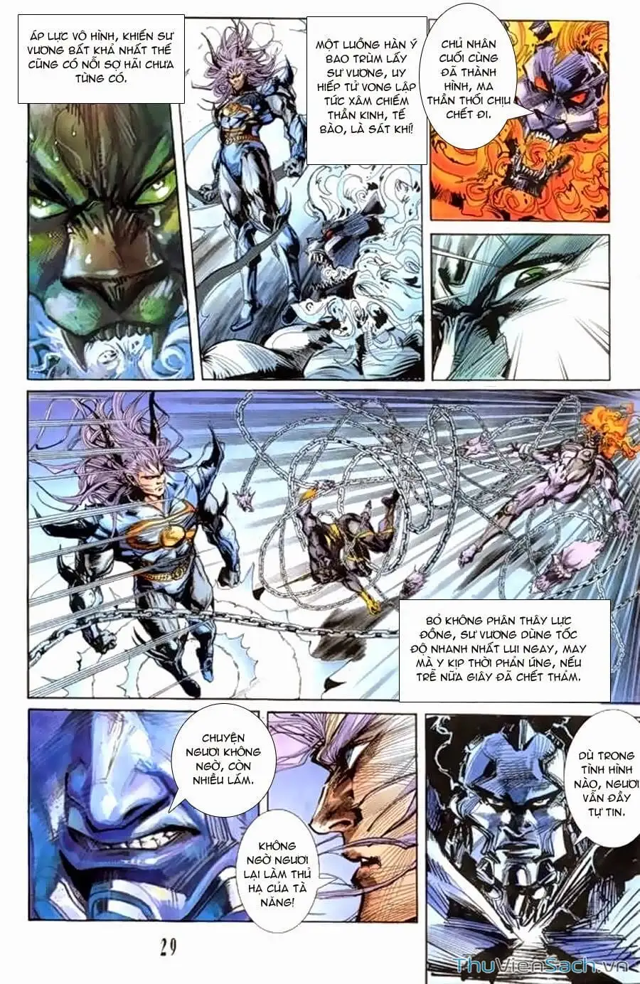 Truyện Tranh Tiểu Ma Thần trang 5