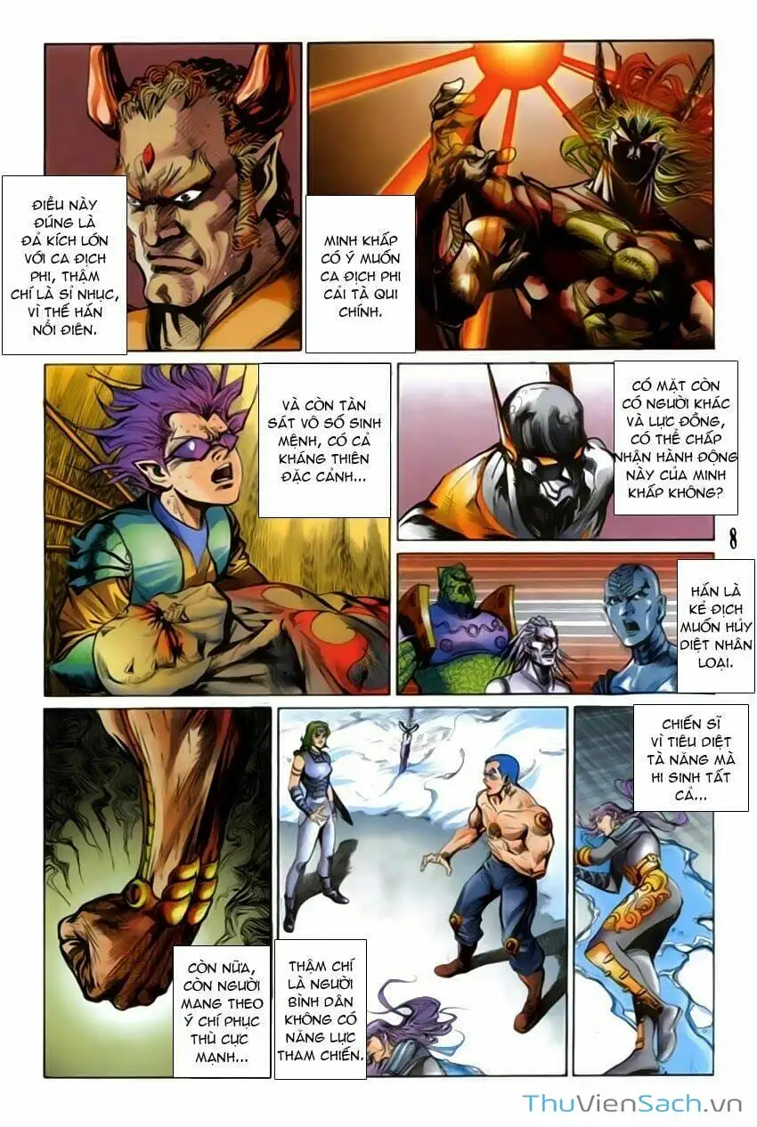 Truyện Tranh Tiểu Ma Thần trang 5