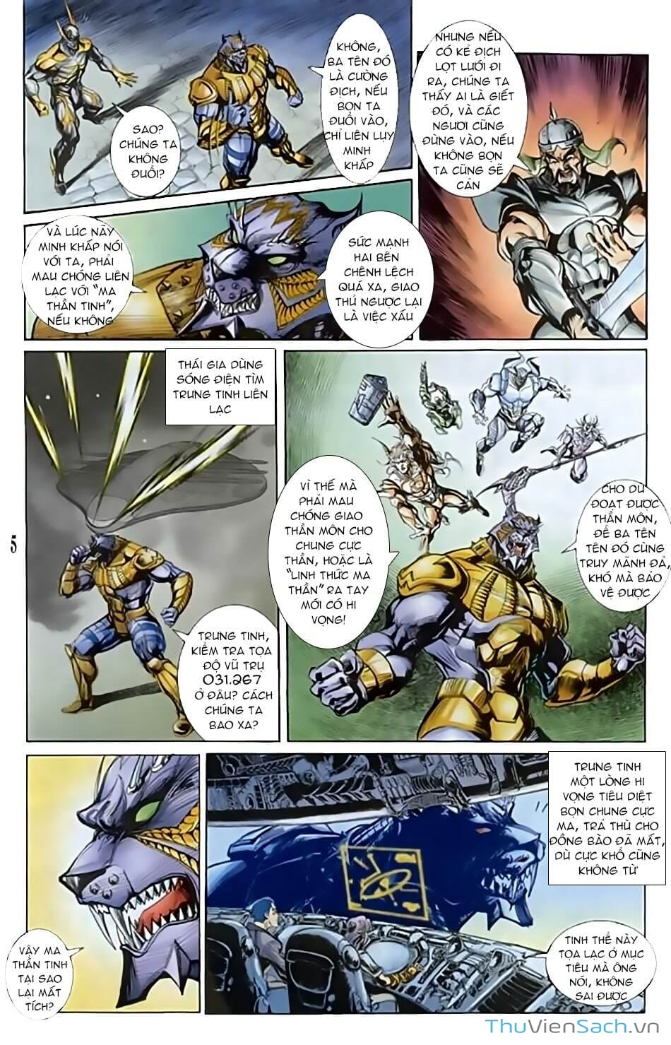 Truyện Tranh Tiểu Ma Thần trang 5