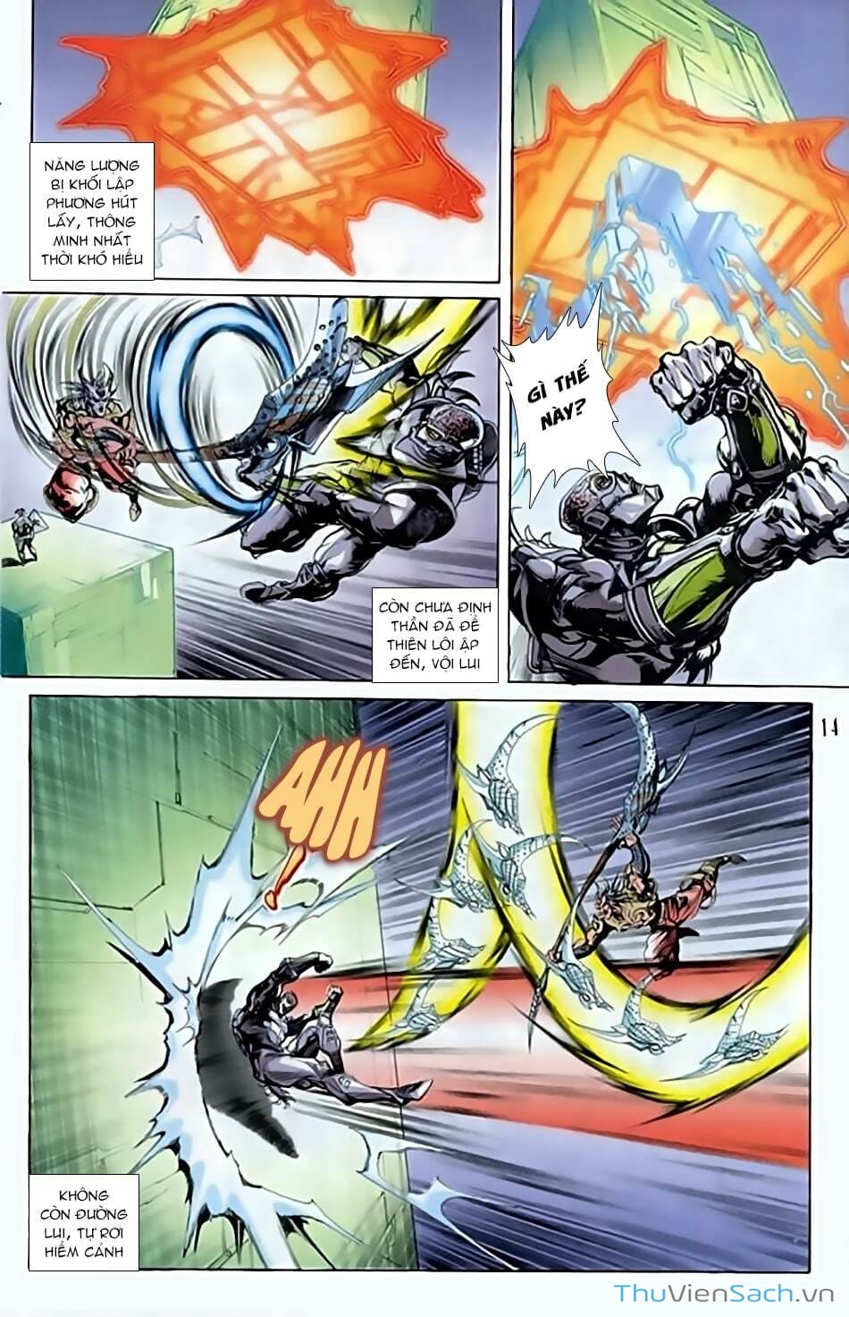 Truyện Tranh Tiểu Ma Thần trang 5