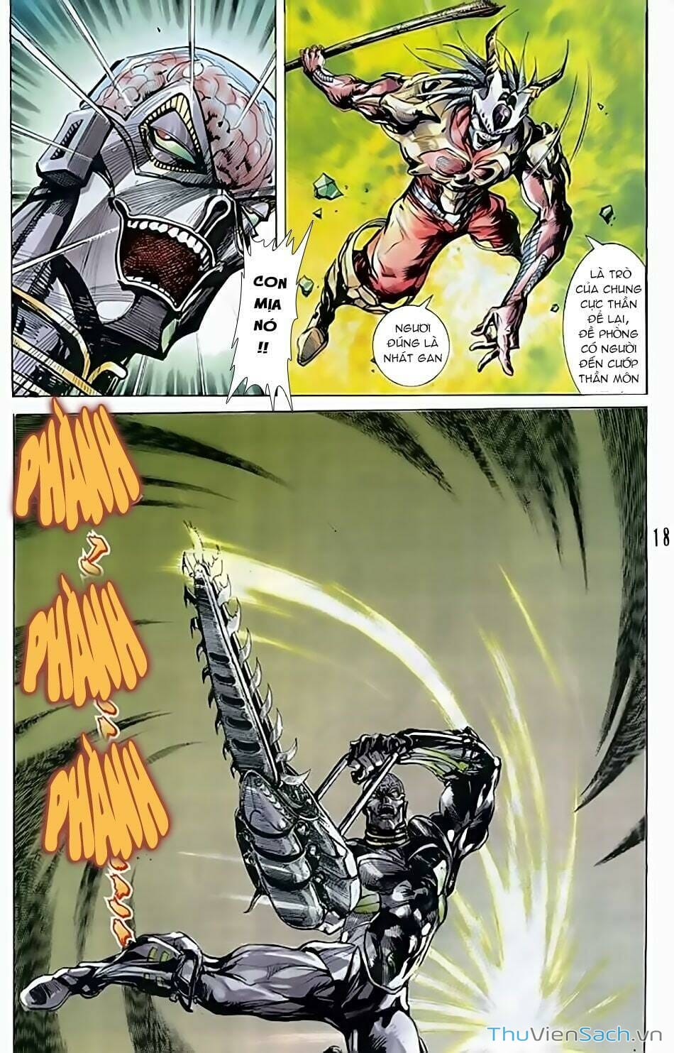 Truyện Tranh Tiểu Ma Thần trang 5