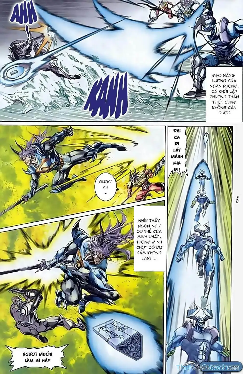 Truyện Tranh Tiểu Ma Thần trang 5