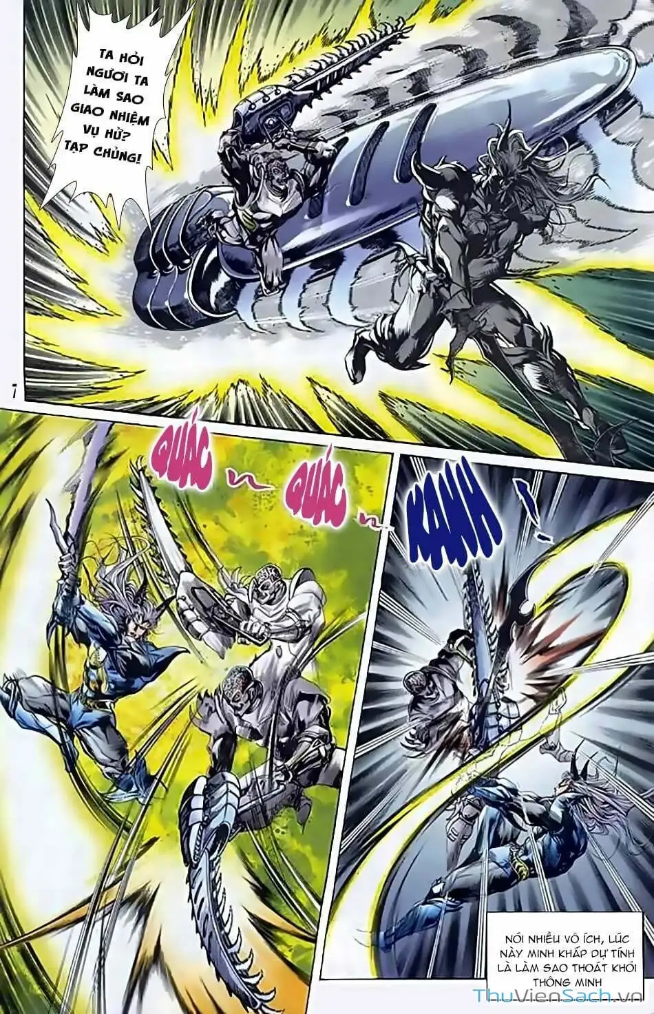 Truyện Tranh Tiểu Ma Thần trang 5