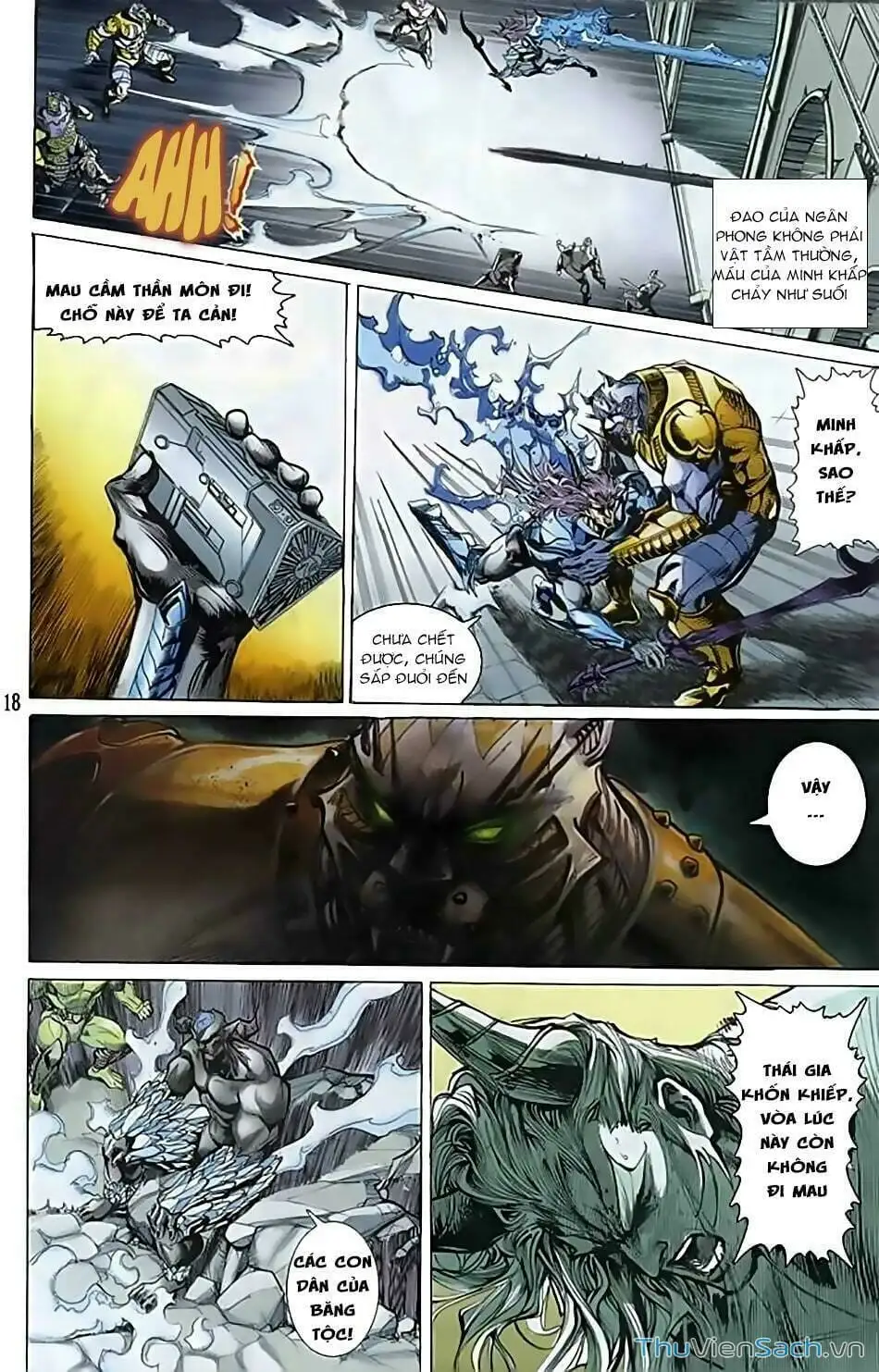 Truyện Tranh Tiểu Ma Thần trang 5