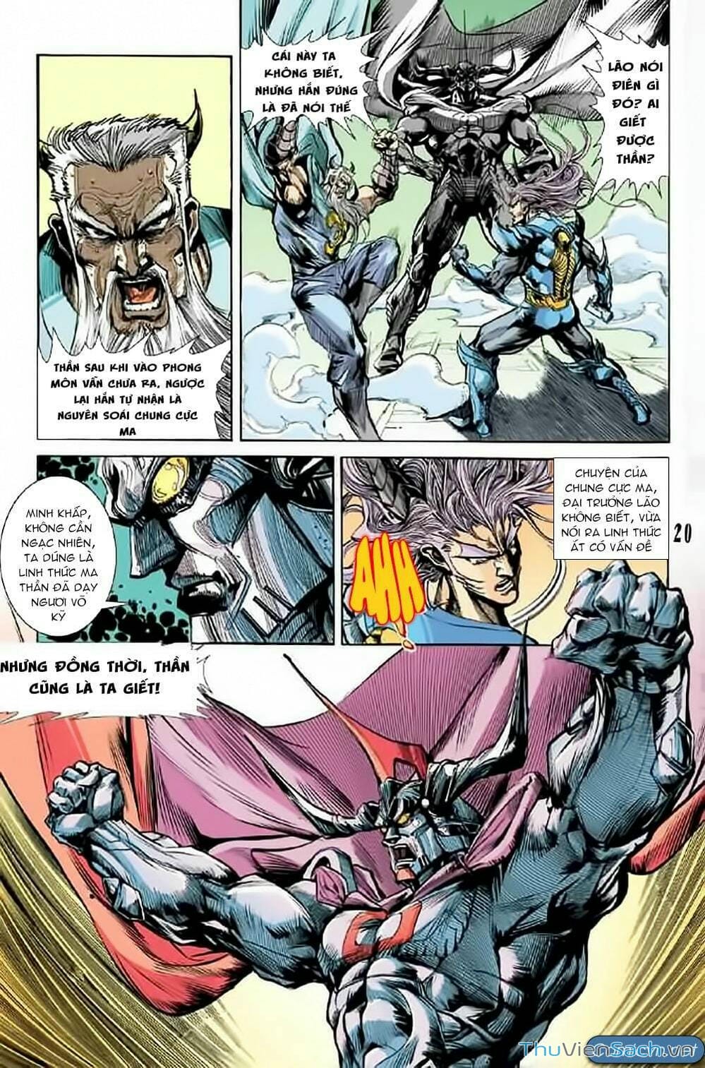 Truyện Tranh Tiểu Ma Thần trang 5