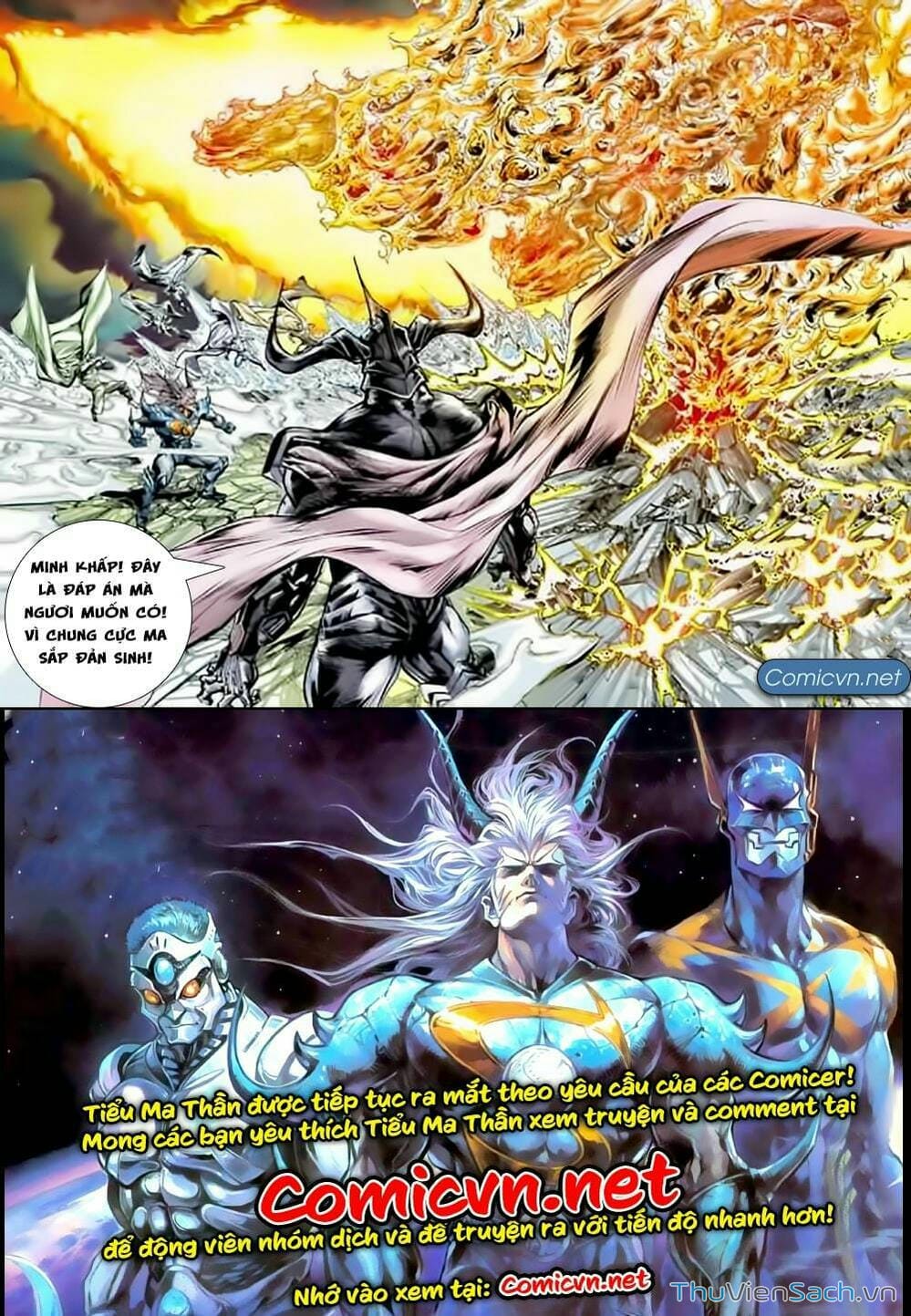 Truyện Tranh Tiểu Ma Thần trang 5