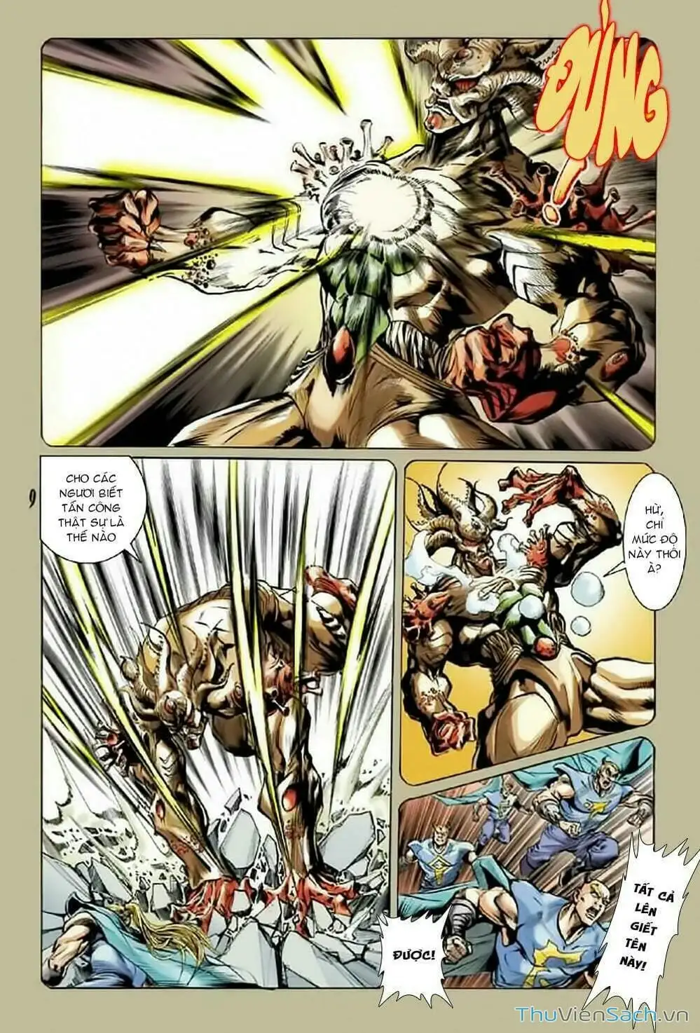 Truyện Tranh Tiểu Ma Thần trang 5