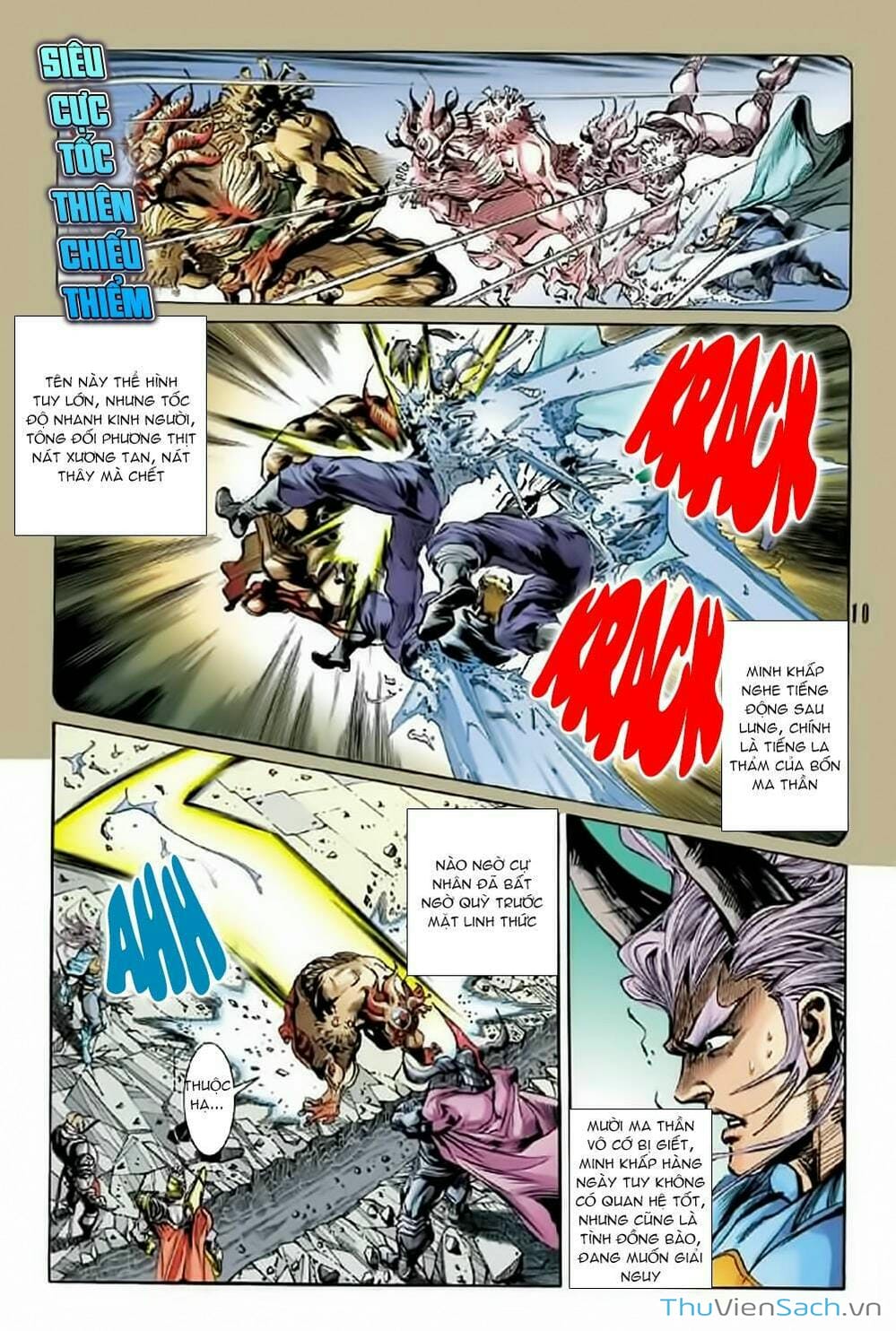 Truyện Tranh Tiểu Ma Thần trang 5