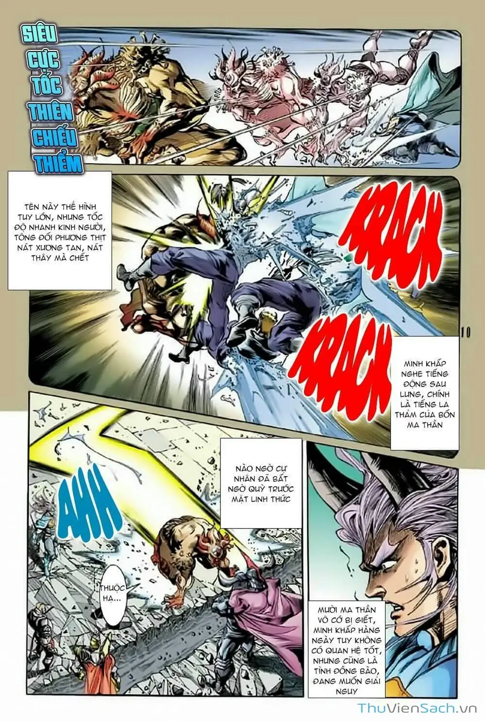 Truyện Tranh Tiểu Ma Thần trang 5