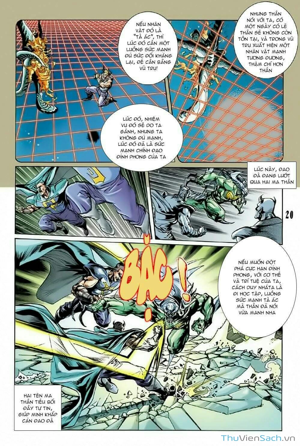 Truyện Tranh Tiểu Ma Thần trang 5