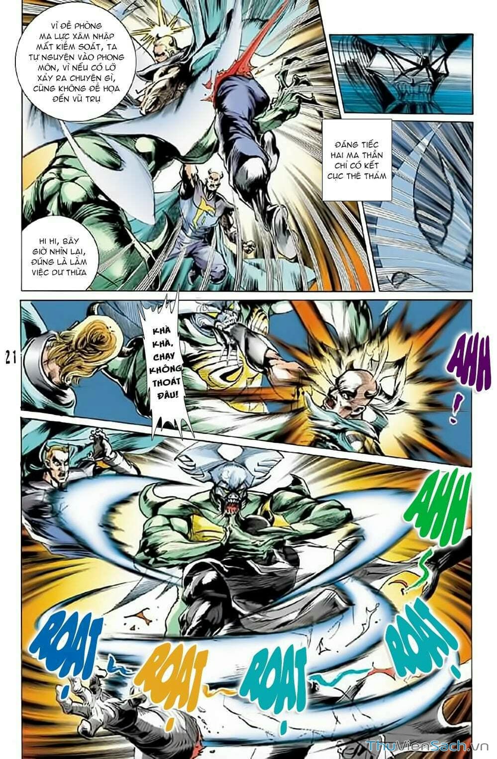 Truyện Tranh Tiểu Ma Thần trang 5