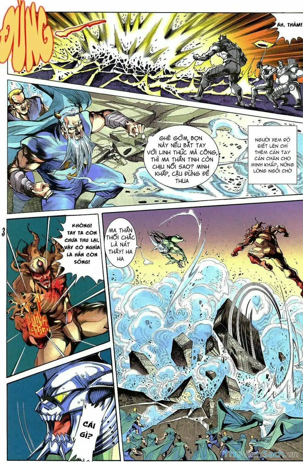 Truyện Tranh Tiểu Ma Thần trang 5