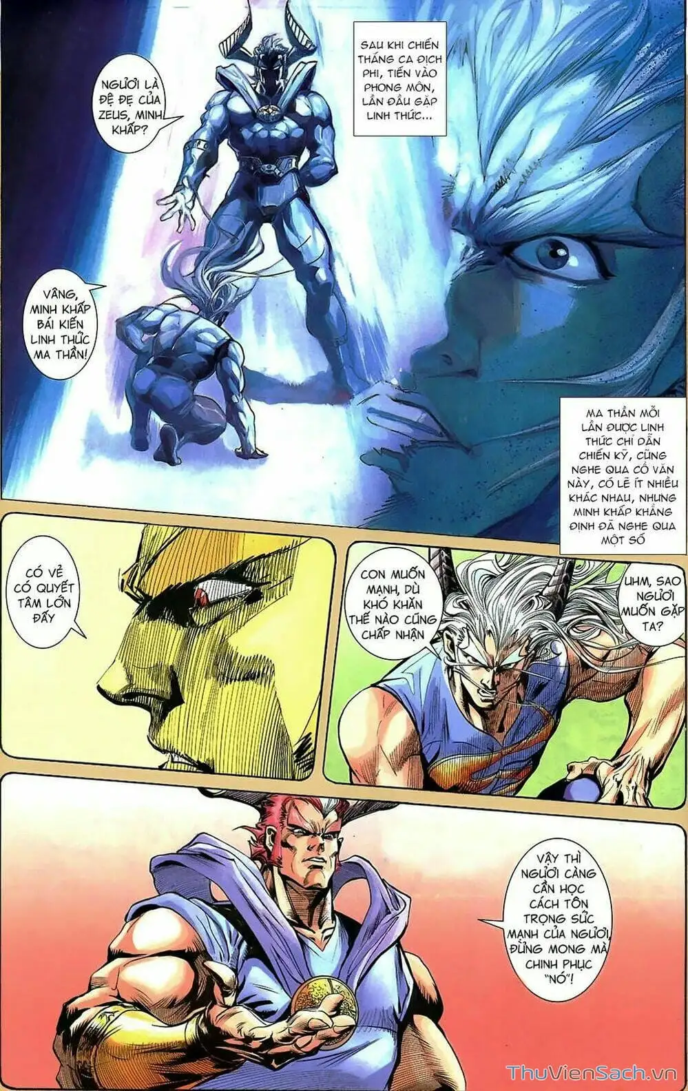 Truyện Tranh Tiểu Ma Thần trang 5