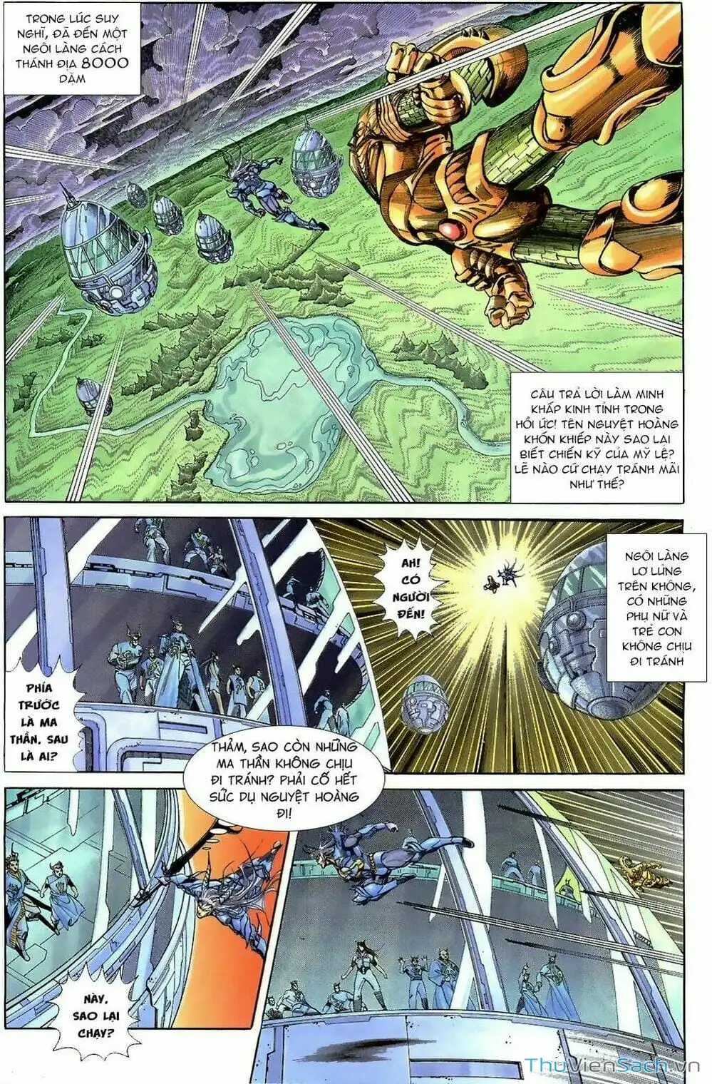 Truyện Tranh Tiểu Ma Thần trang 5