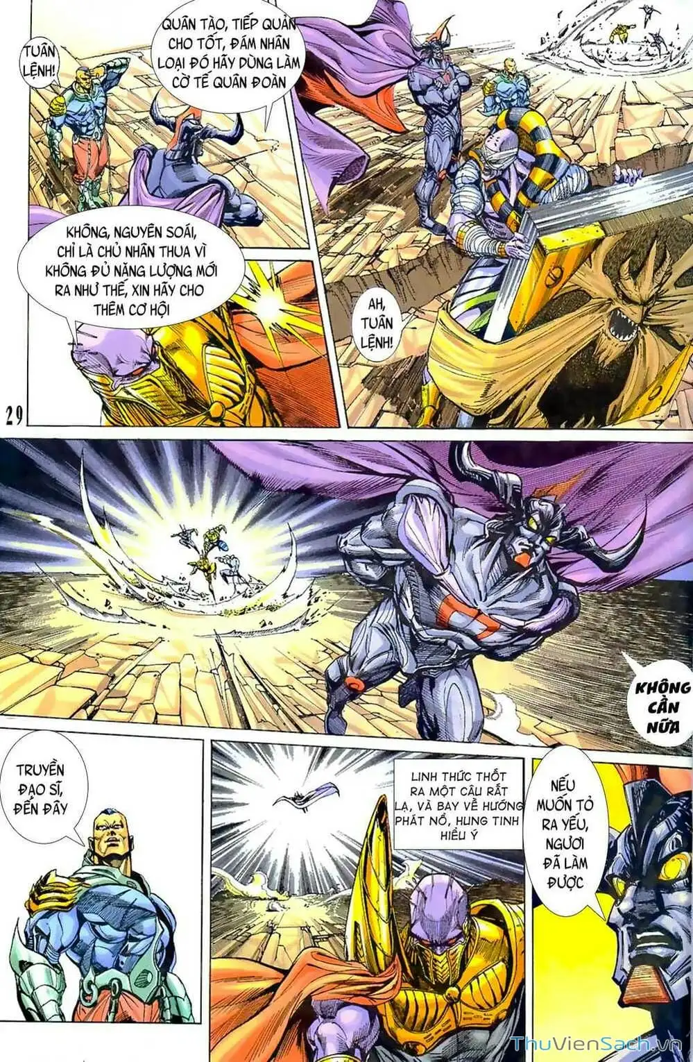 Truyện Tranh Tiểu Ma Thần trang 5