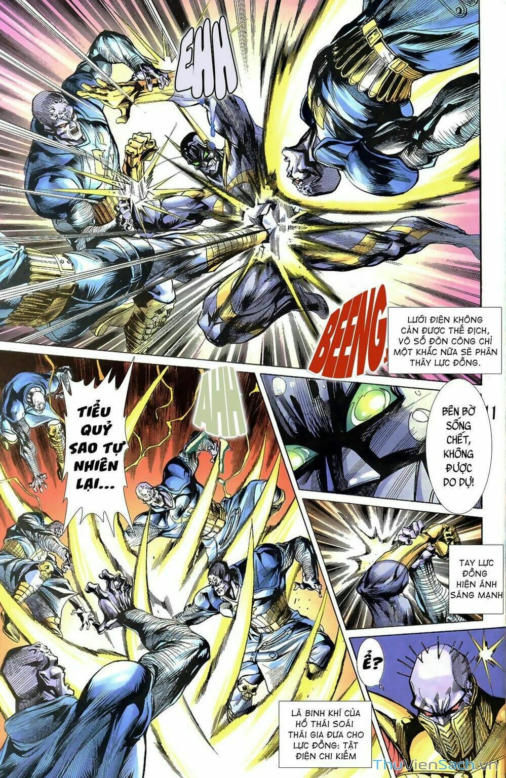 Truyện Tranh Tiểu Ma Thần trang 5