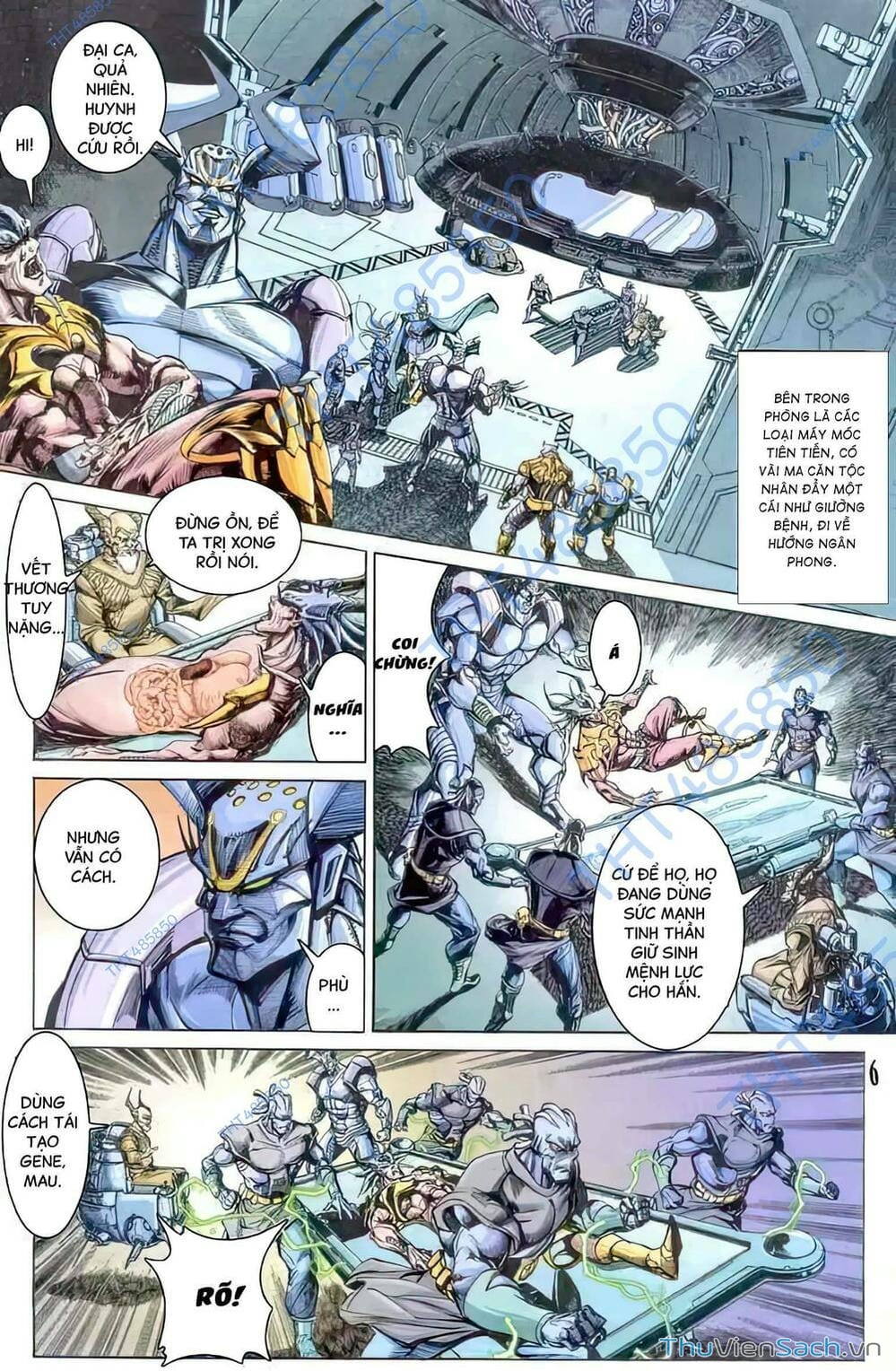 Truyện Tranh Tiểu Ma Thần trang 5