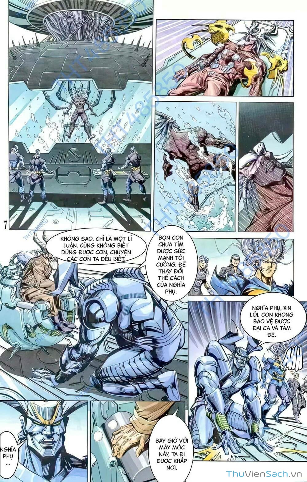 Truyện Tranh Tiểu Ma Thần trang 5