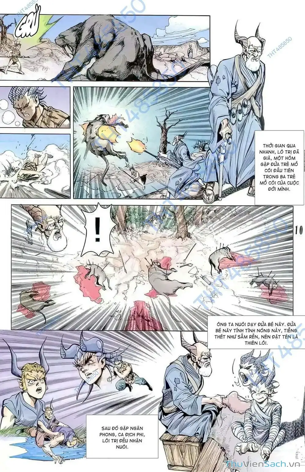 Truyện Tranh Tiểu Ma Thần trang 5