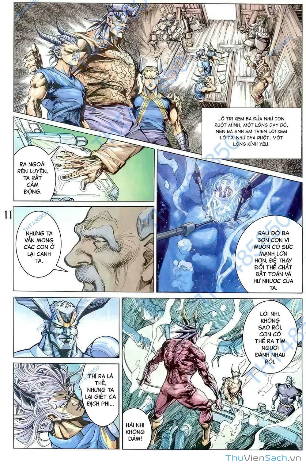 Truyện Tranh Tiểu Ma Thần trang 5