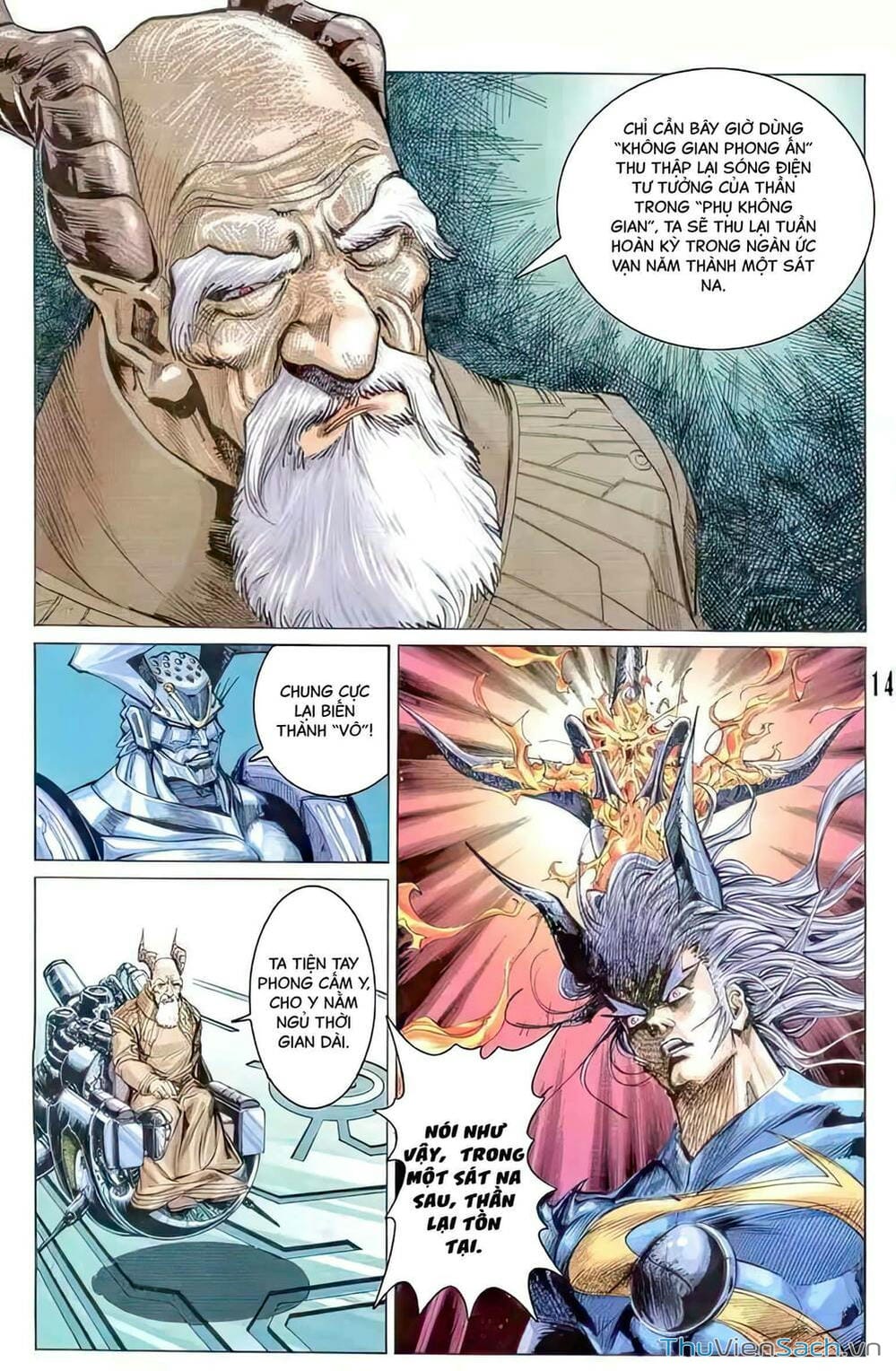 Truyện Tranh Tiểu Ma Thần trang 5