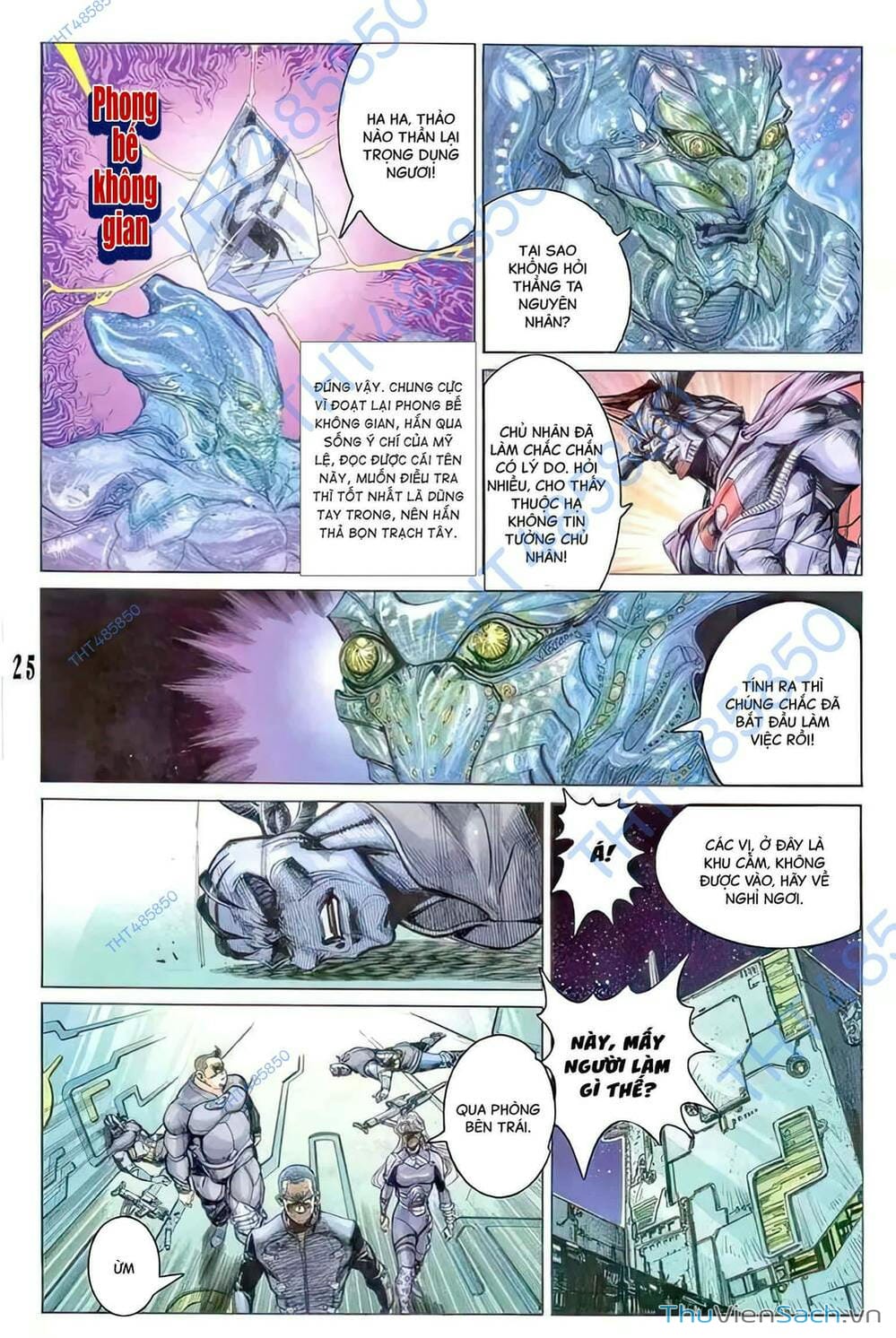 Truyện Tranh Tiểu Ma Thần trang 5