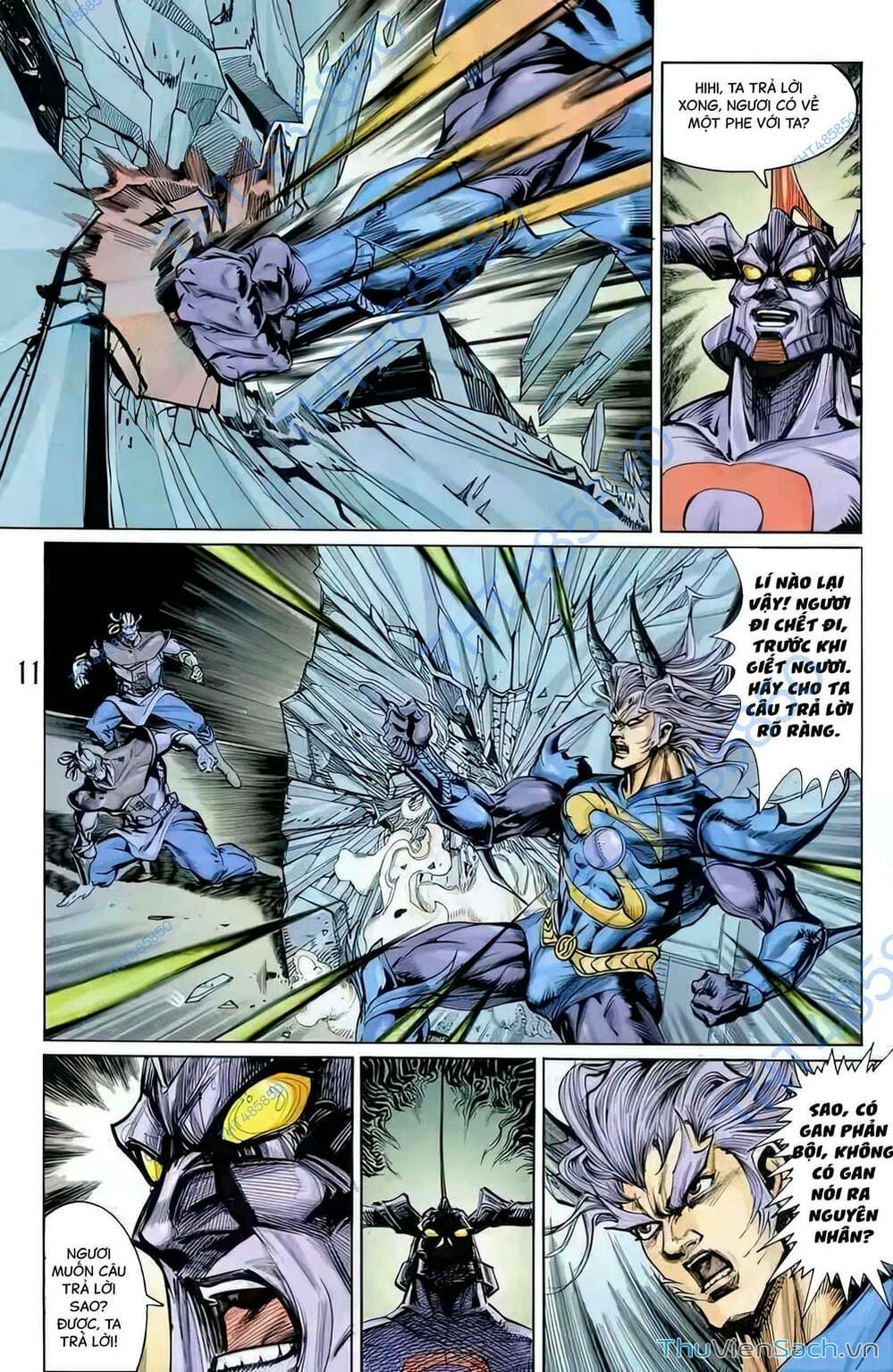 Truyện Tranh Tiểu Ma Thần trang 5