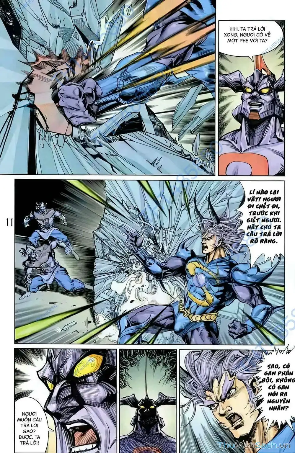 Truyện Tranh Tiểu Ma Thần trang 5