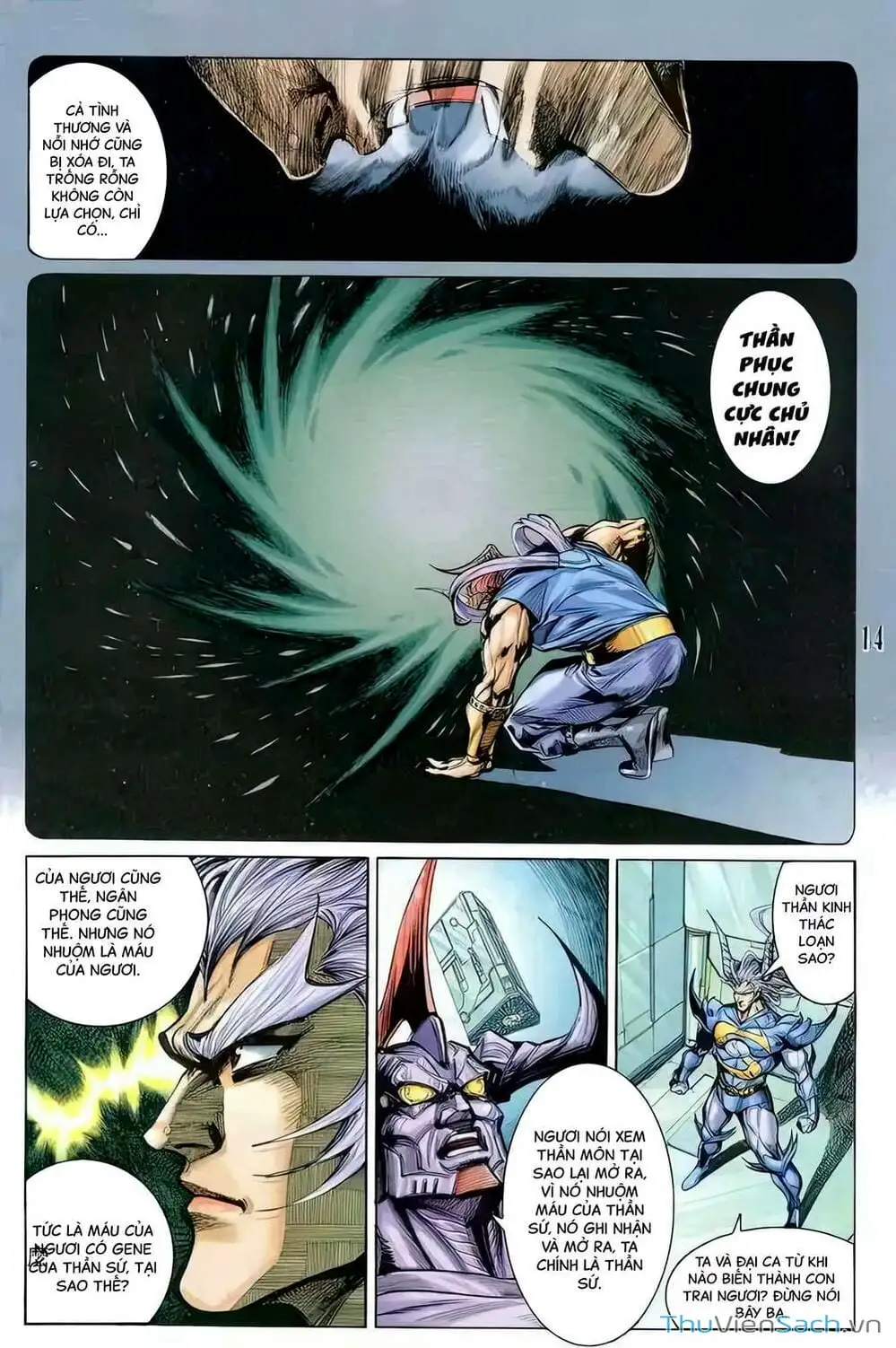 Truyện Tranh Tiểu Ma Thần trang 5