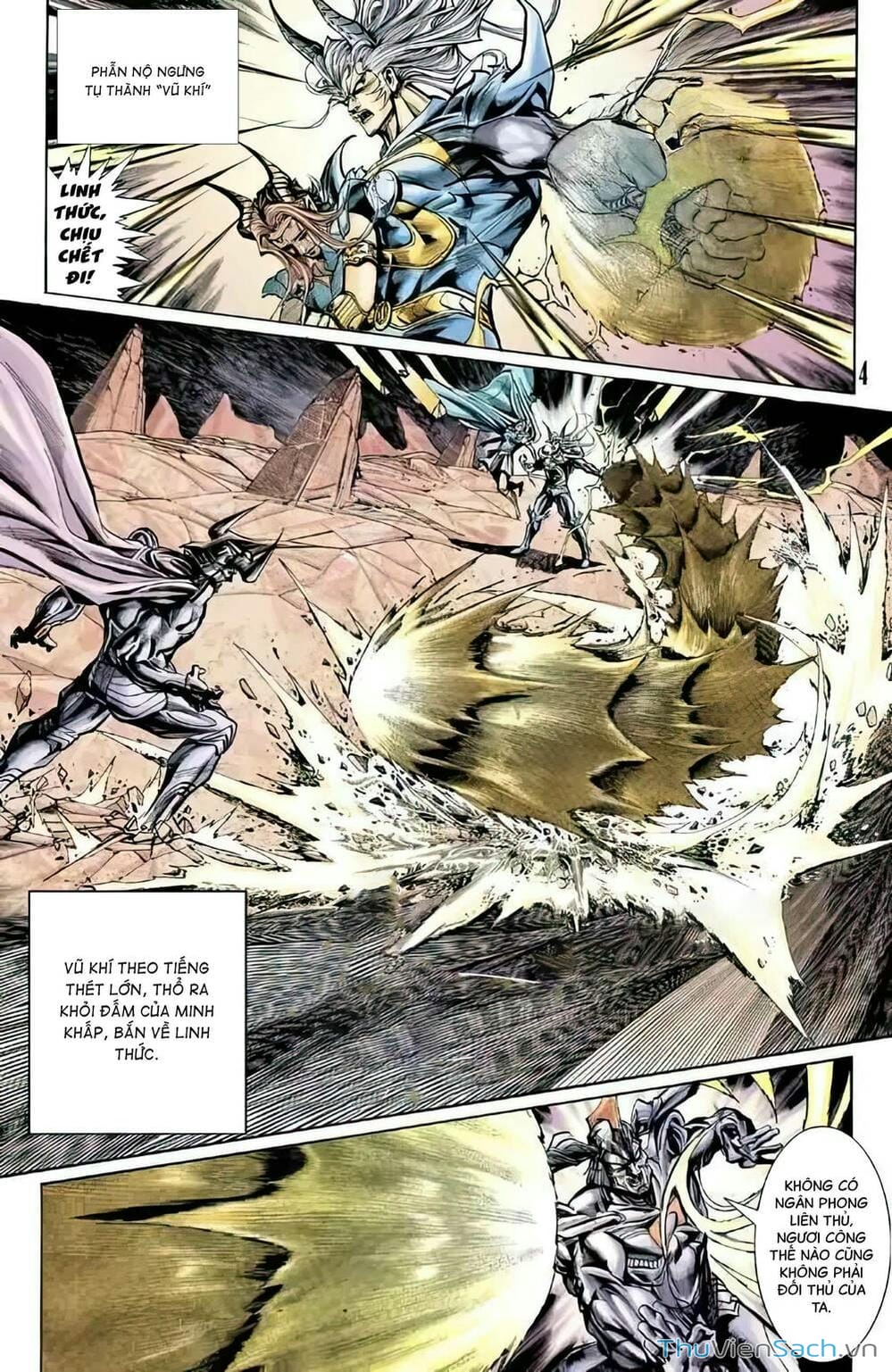 Truyện Tranh Tiểu Ma Thần trang 5