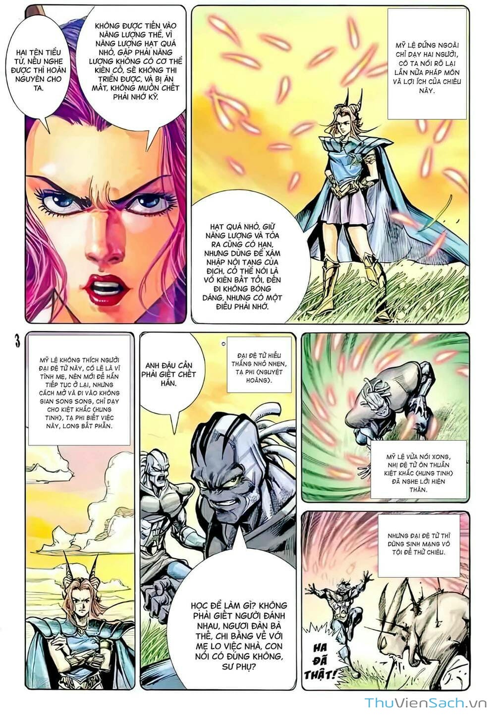 Truyện Tranh Tiểu Ma Thần trang 5