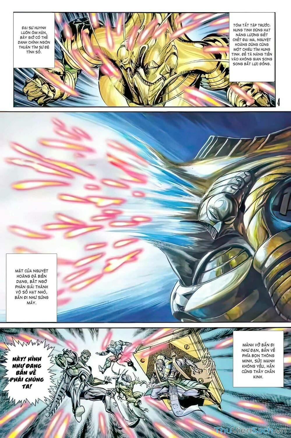 Truyện Tranh Tiểu Ma Thần trang 5