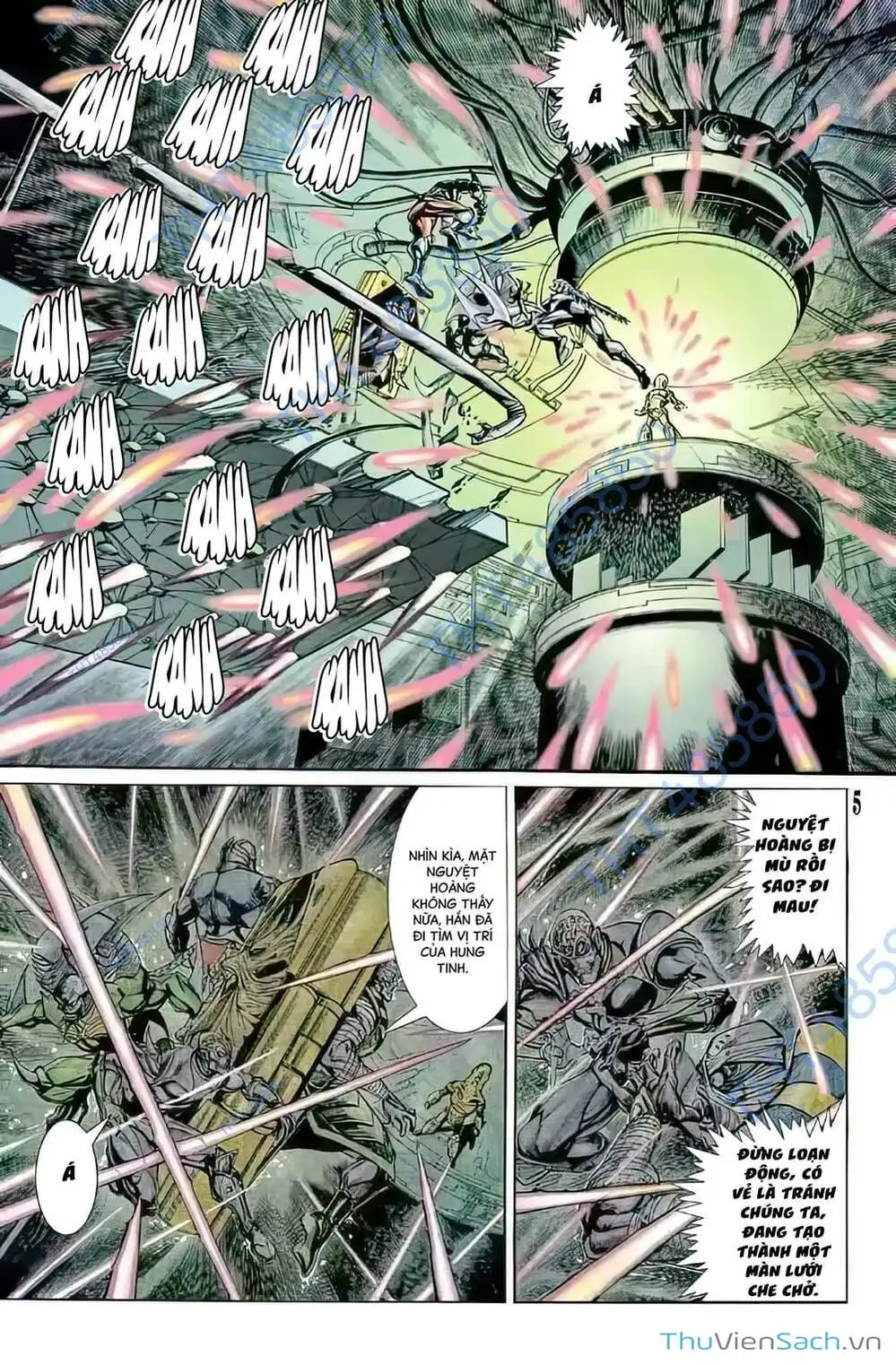 Truyện Tranh Tiểu Ma Thần trang 5