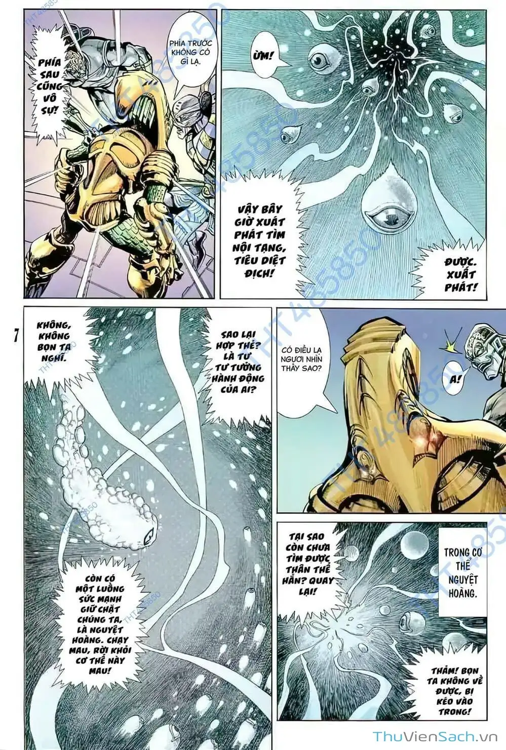 Truyện Tranh Tiểu Ma Thần trang 5