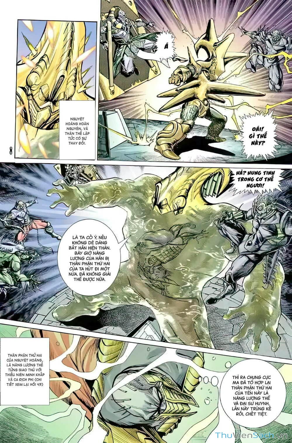 Truyện Tranh Tiểu Ma Thần trang 5