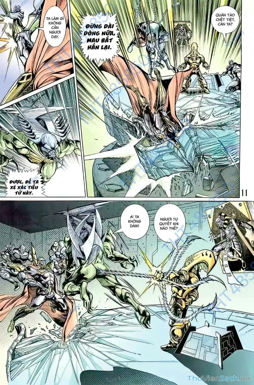 Truyện Tranh Tiểu Ma Thần trang 5