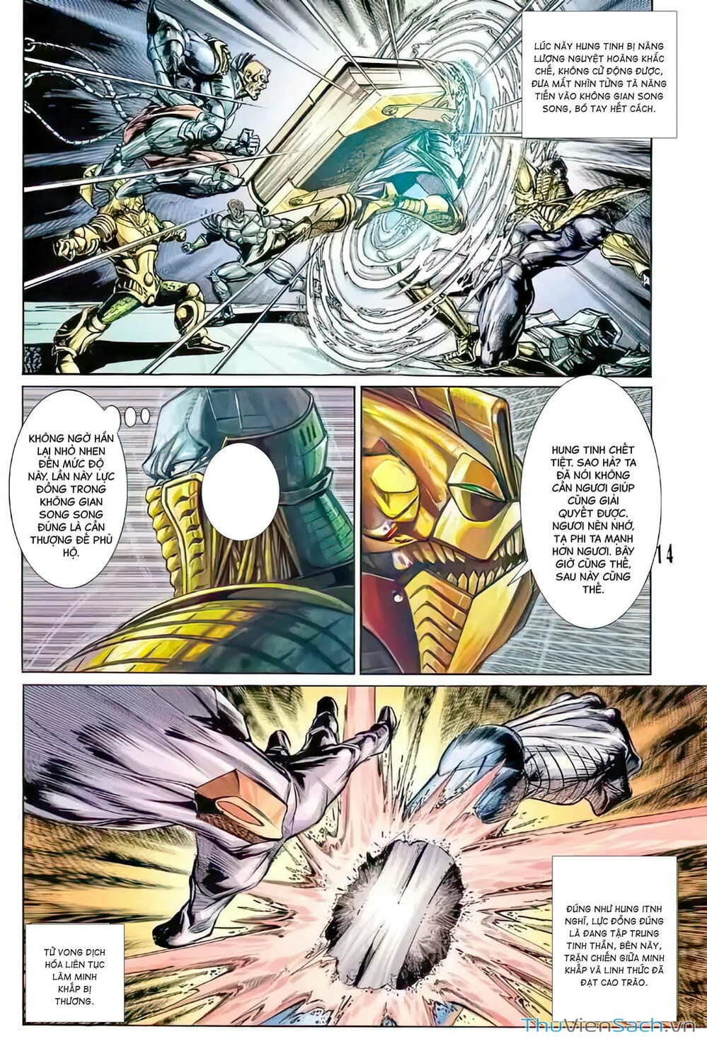 Truyện Tranh Tiểu Ma Thần trang 5