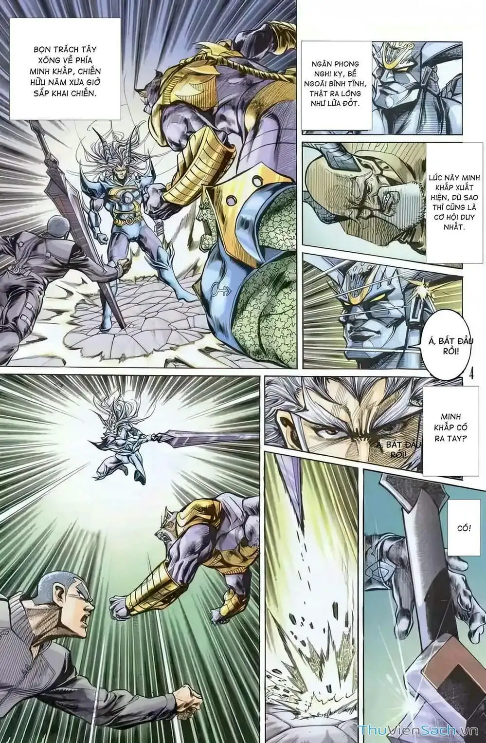 Truyện Tranh Tiểu Ma Thần trang 5