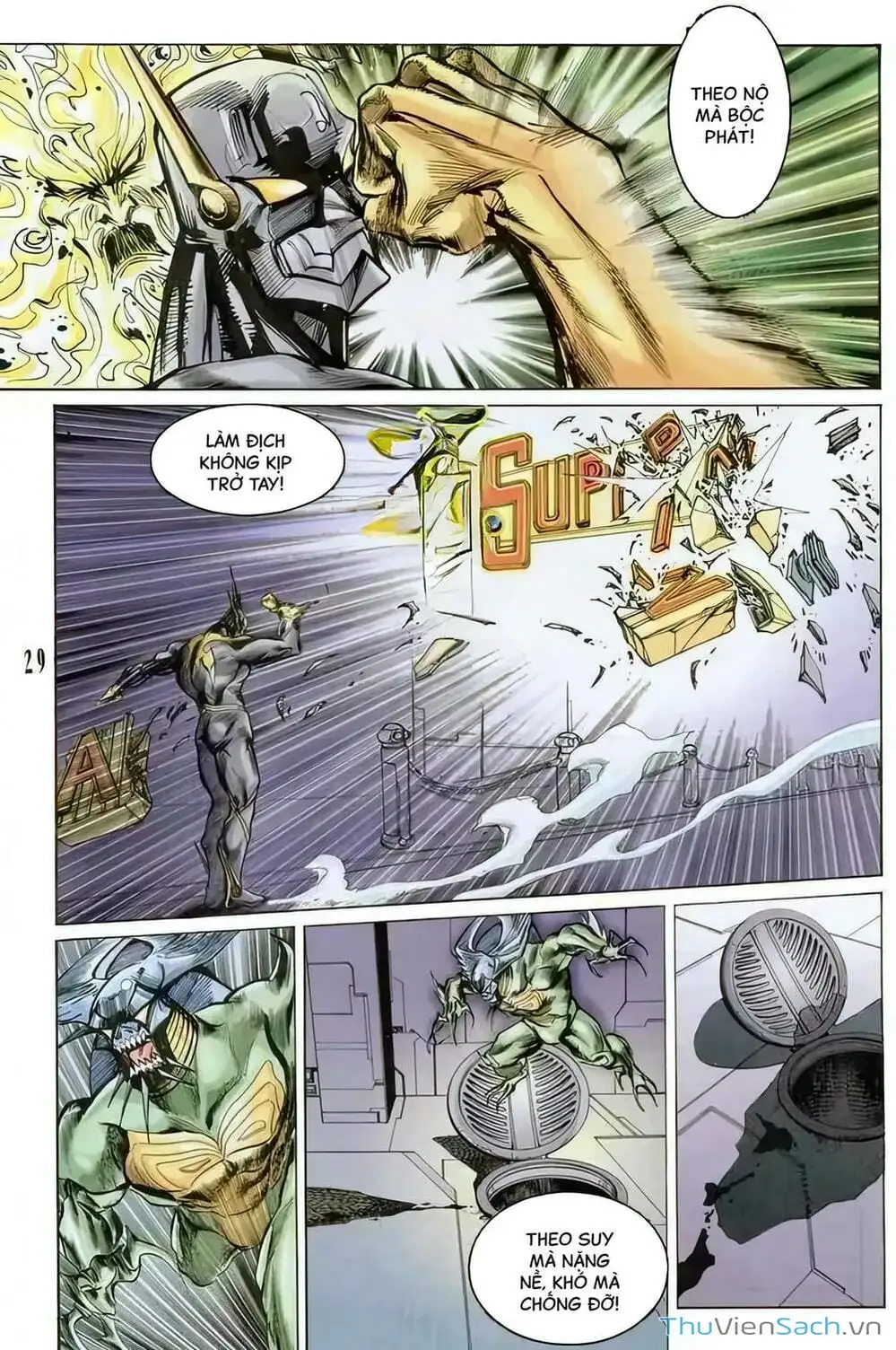 Truyện Tranh Tiểu Ma Thần trang 5