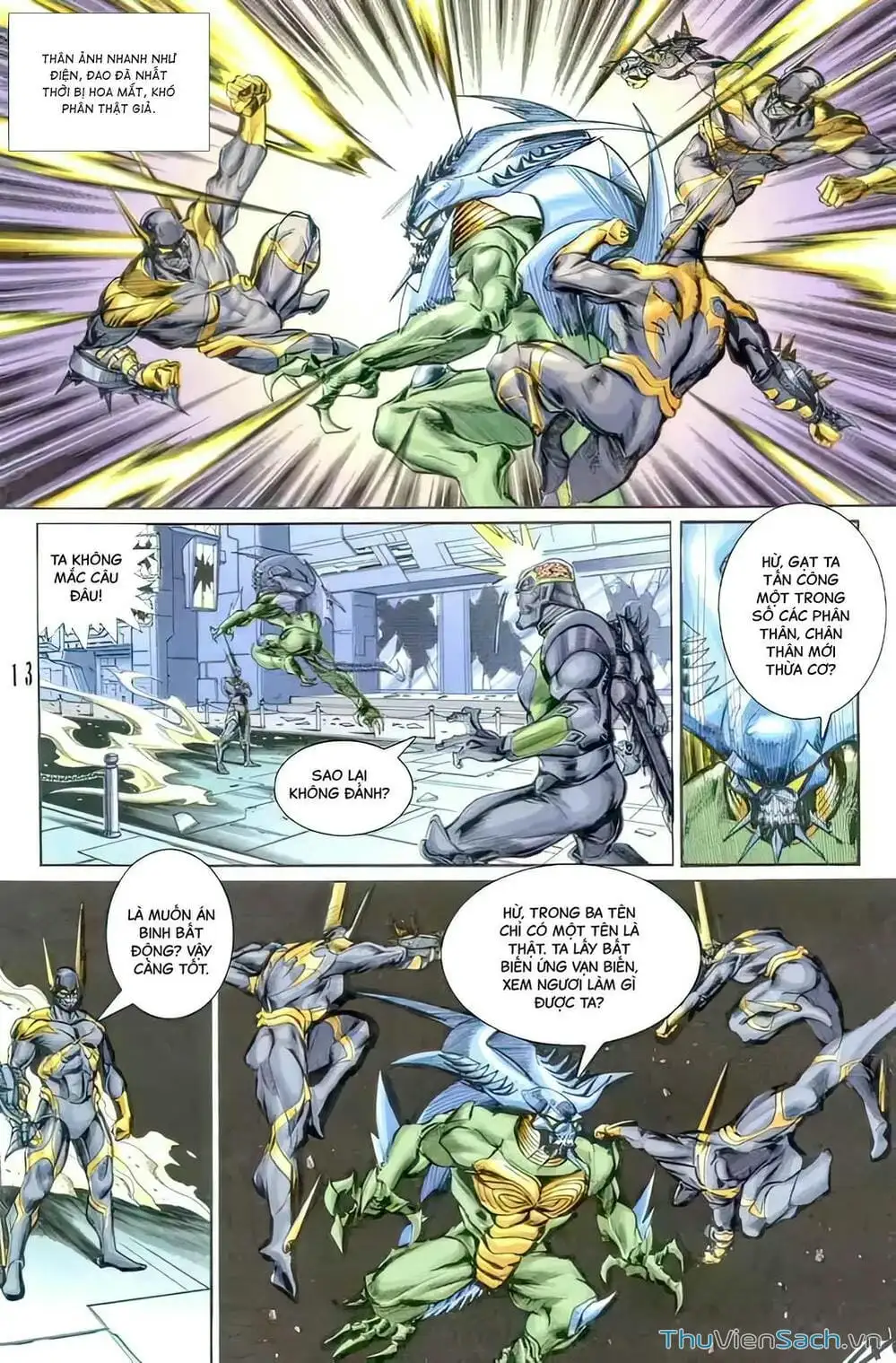 Truyện Tranh Tiểu Ma Thần trang 5