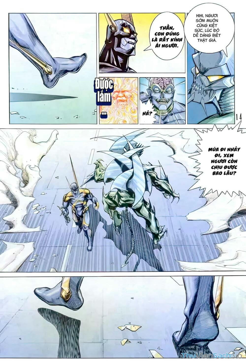 Truyện Tranh Tiểu Ma Thần trang 5