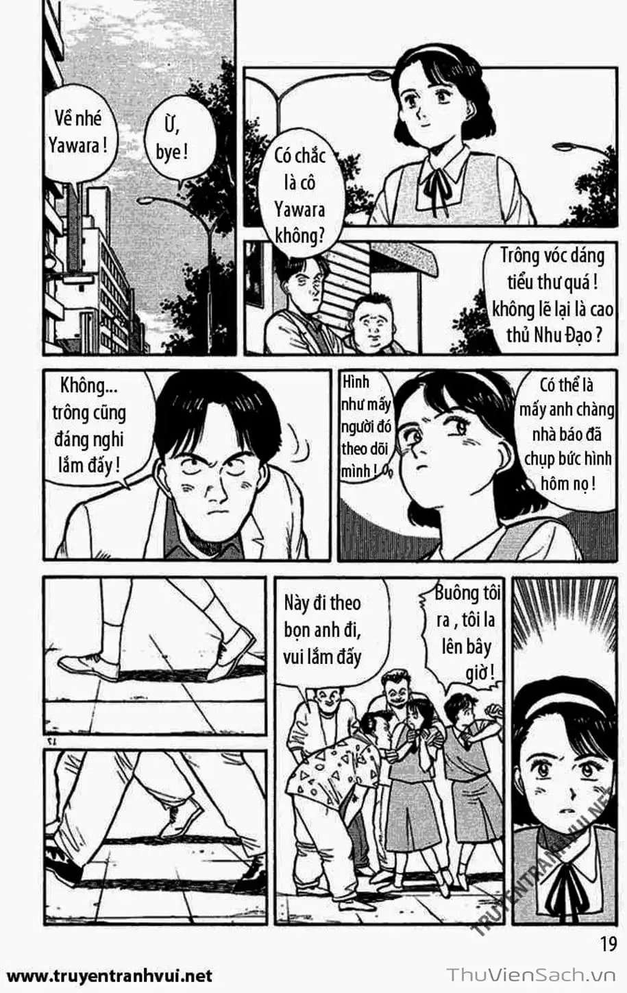 Truyện Tranh Tiểu Thư Nhu Đạo - Yawara! trang 6